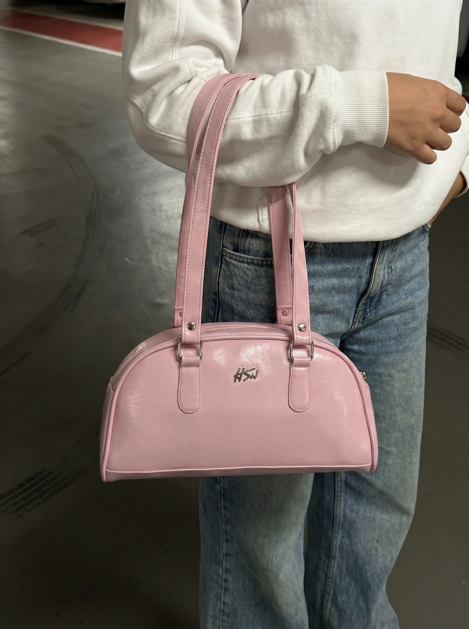BOWLER BAG BABY PINK - Image 4