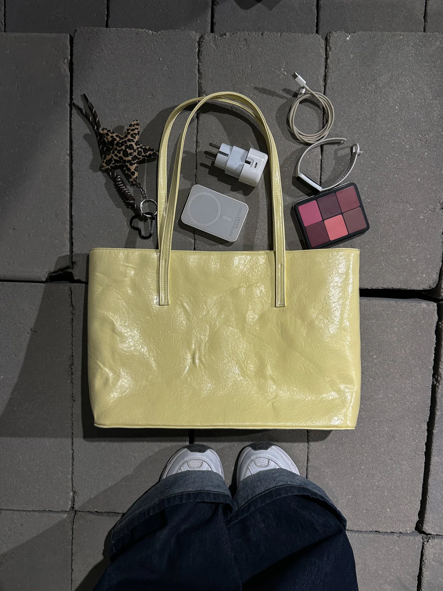 ORIGIN TOTE BAG YELLOW