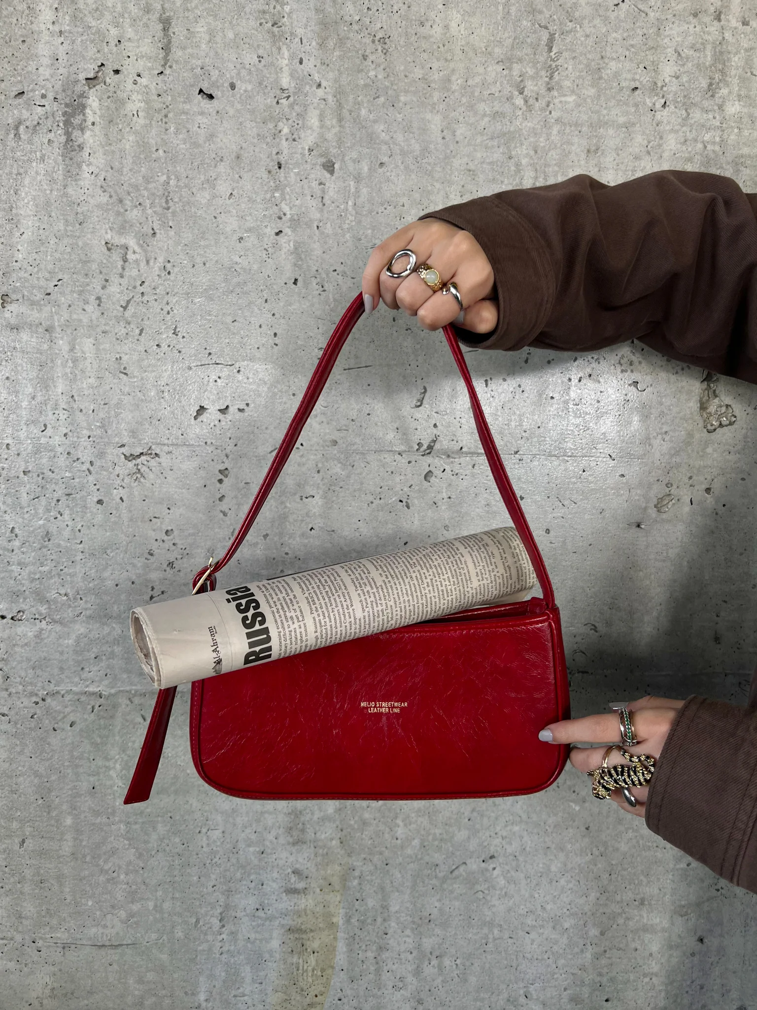 TOKEN BAG RED - Image 3